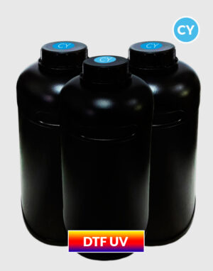 Tinta DTF UV China Cyan x 1lt